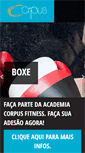 Mobile Screenshot of academiacorpusfitness.com.br